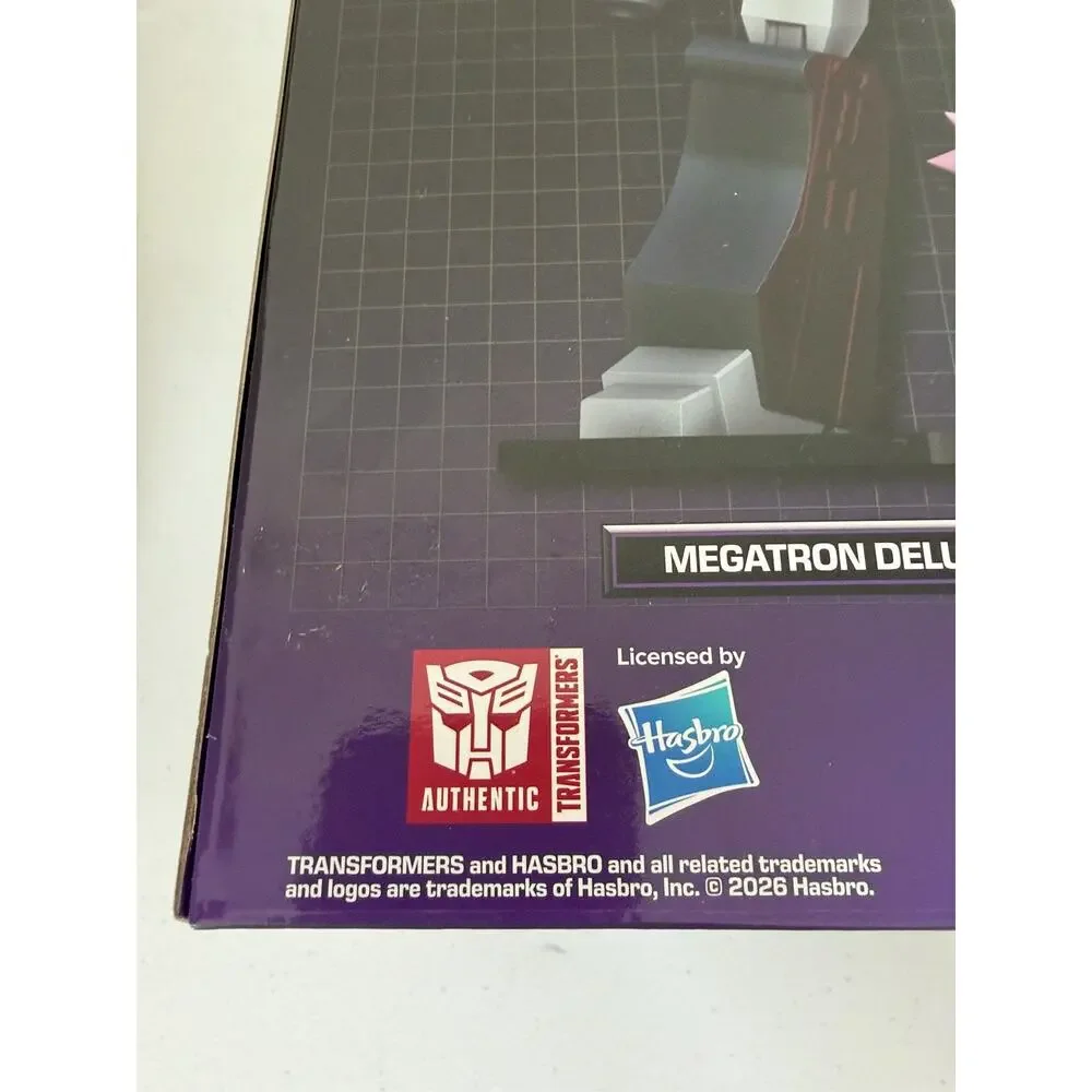 CultureFly Transformers Megatron Deluxe Vinyl Figure 9” G1 NEW Sealed